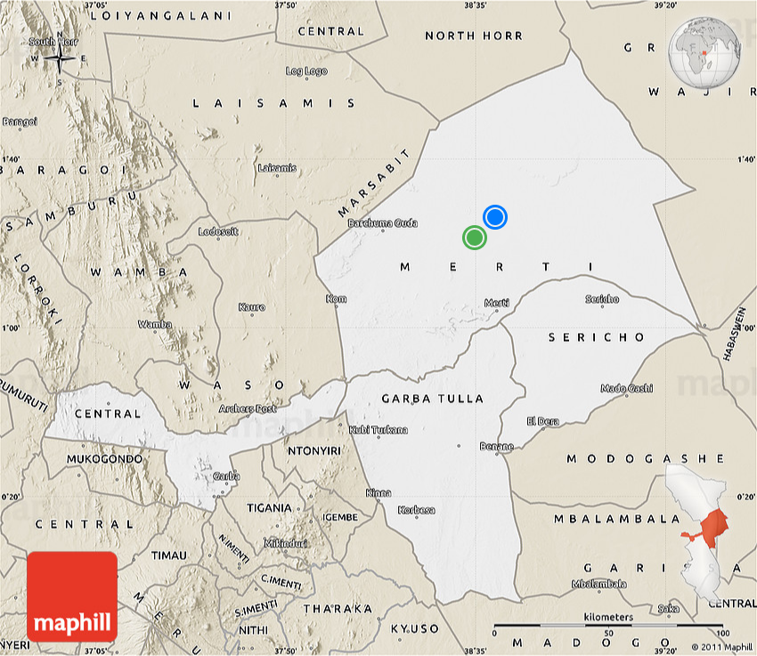 isiolo County - Area of Jurisdiction