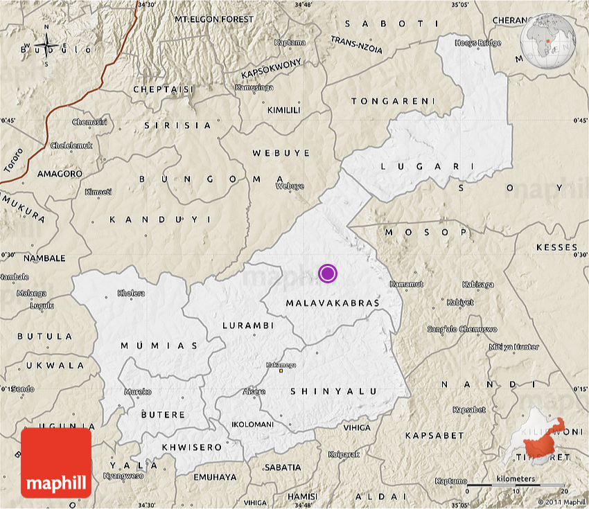 Kakamega County - Area of Jurisdiction