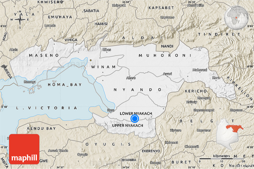 Kisumu County - Area of Jurisdiction