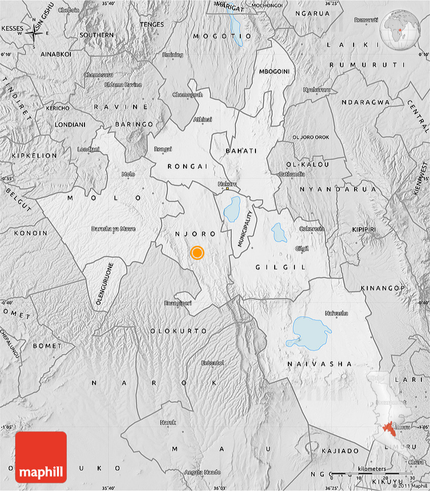 nakuru County - Area of Jurisdiction