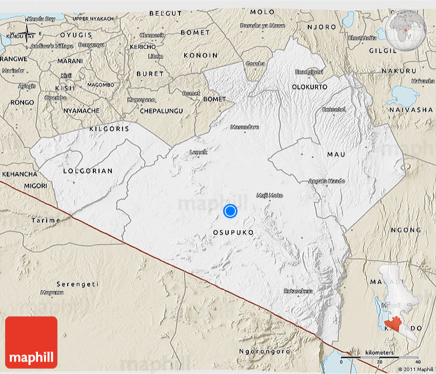 Narok County - Area of Jurisdiction